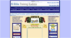 Desktop Screenshot of alikhlastrainingacademy.com